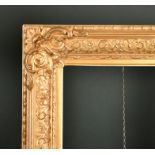 19th Century English School. A Gilt Composition Frame, with swept corners, rebate 30" x 22" (76.2