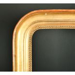 Early 19th Century French School. A Gilt Composition Frame, Shaped, rebate 28.5" x 22.5" (72.4 x