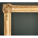 20th Century English School. A Gilt Composition Frame, with swept corners and corners, rebate 32"