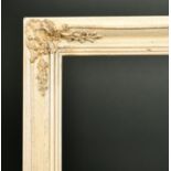 20th Century English School. A Painted Composition Frame, with Swept Centres and Corners, rebate 50"