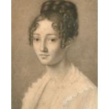 Louise Rose Julie Duvidal de Montferrier (1797-1865) French. Portrait of Zoe Duvidal de