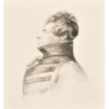 Early 19th Century English School. Bust Portrait of George IV, Watercolour, Unframed, 4.5" x 4.