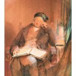 David Wilkie (1785-1841) British. 'An Afternoon Nap', Watercolour, Inscribed on the mount and