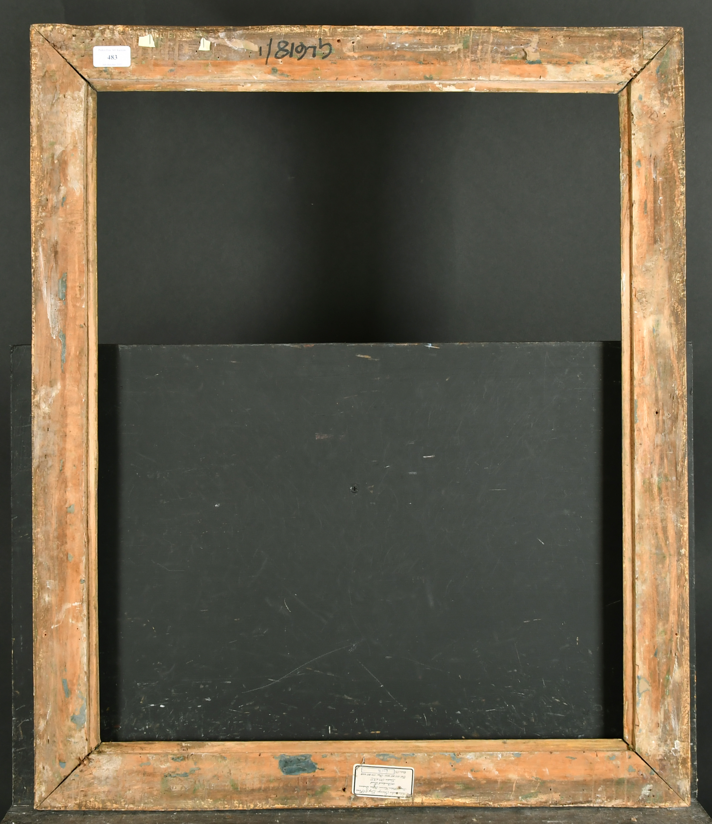 Early 19th Century French School. A Gilt Composition Empire Frame, rebate 27" x 22" (68.6 x 55.9cm) - Image 3 of 3