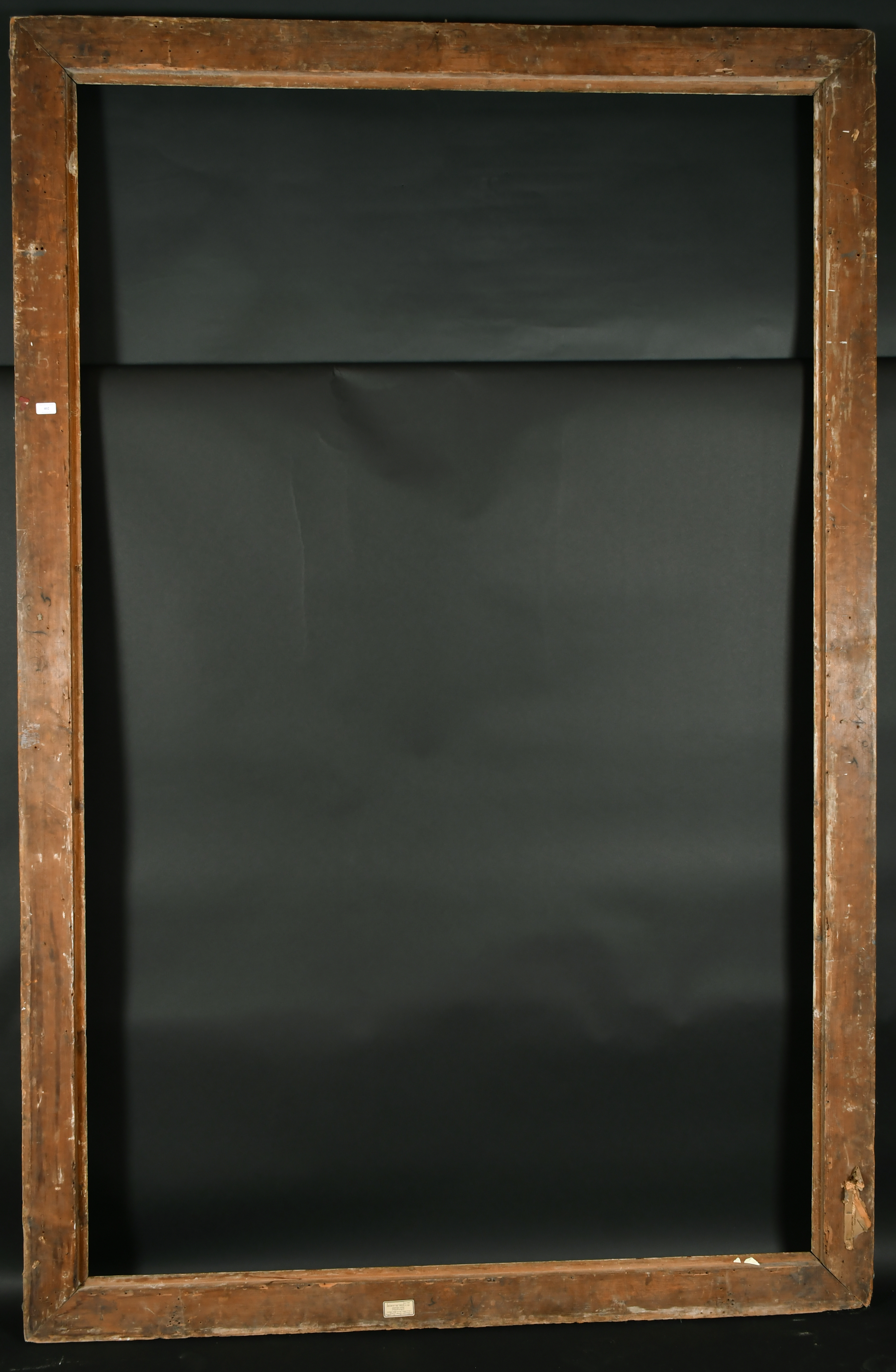17th Century English School. A Rare and Important Charles II Carved Silverwood Panel Frame, circa - Image 4 of 4