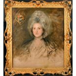 Gilbert Stuart (1755-1828) American. 'Portrait of Katherine Ochterlony nee Tyler of Boston