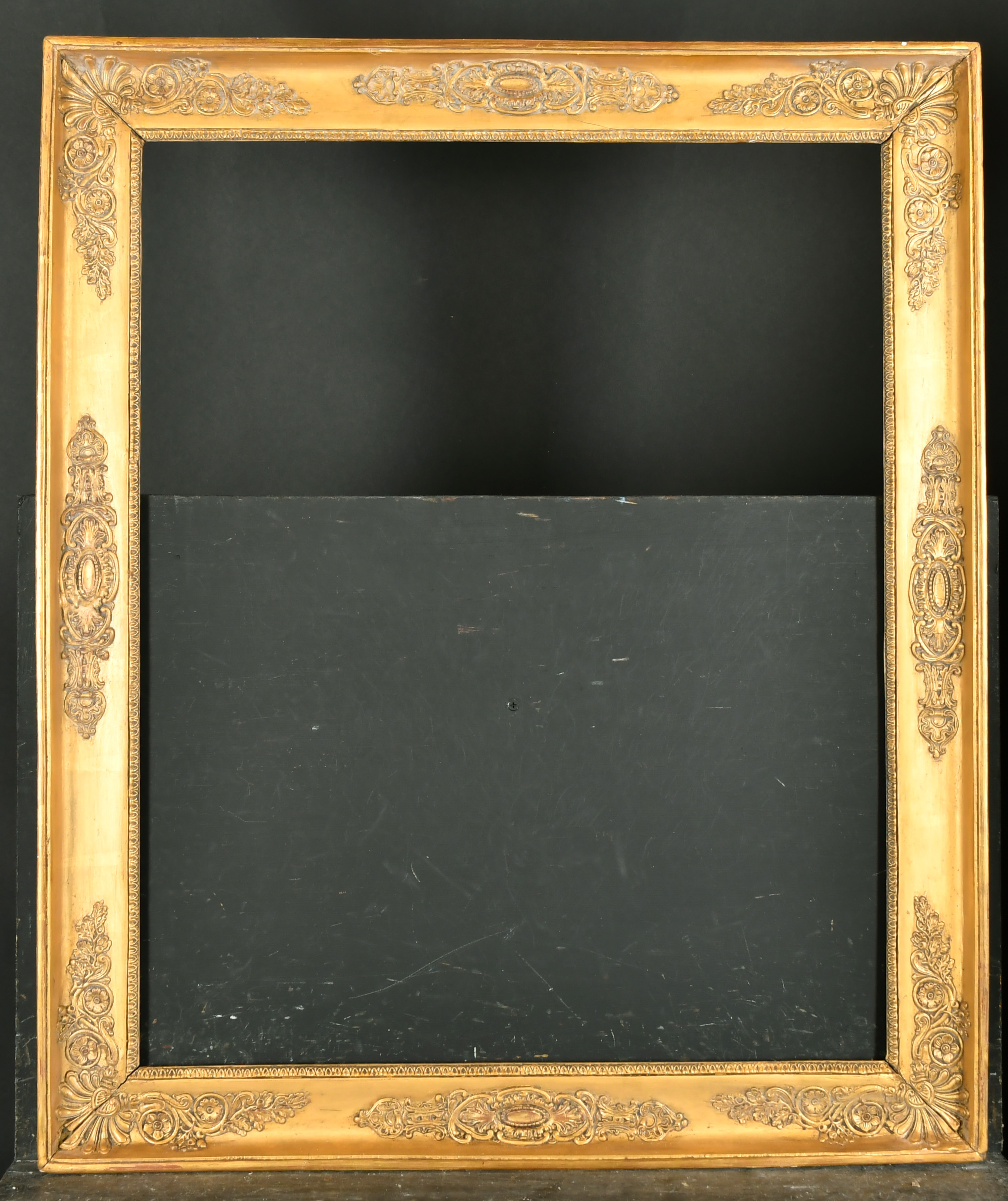 Early 19th Century French School. A Gilt Composition Empire Frame, rebate 27" x 22" (68.6 x 55.9cm) - Image 2 of 3
