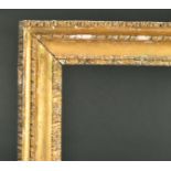 Late 18th Century English School. A Gilt Composition Carlo Style Frame, rebate 59.5" x 39" (151.2