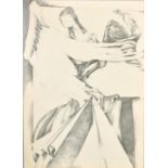 Cecily Sash (1924-2019) South African. Untitled, Pencil, Signed and dated '80, 23.25" x 16.5" (59