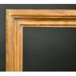 18th Century Italian School. A Gilt Composition Roman Hollow Frame, rebate 31.5" x 23.25" (80 x