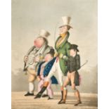 M Egerton (fl.1820-1829) British. A Set of Three, "The Prices. Full Price - Half Price - High