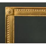 Alexander G Ley & Son. A Reproduction Carved Giltwood Baguette Frame, rebate 44" x 20" (111.7 x 50.