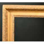 Late 18th Century English School. A Carved Giltwood Hollow Frame, rebate 29.5" x 23.25" (75 x 59cm)