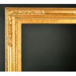 19th Century Italian School. A Carved Giltwood Frame, rebate 34" x 27" (86.3 x 68.7cm)