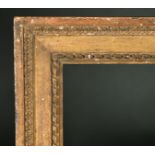 Late 18th Century French School. A Carved Giltwood Frame, rebate 23.5" x 13.5" (59.7 x 34.3cm)