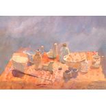 Christa Gaa (1937-1992) German/British. "Still Life", Watercolour, Inscribed on labels verso, 10.