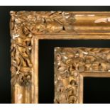 Late 18th Century French School. A Pair of Carved Giltwood Frames, rebate 21" x 13" (53.3 x 33cm) (