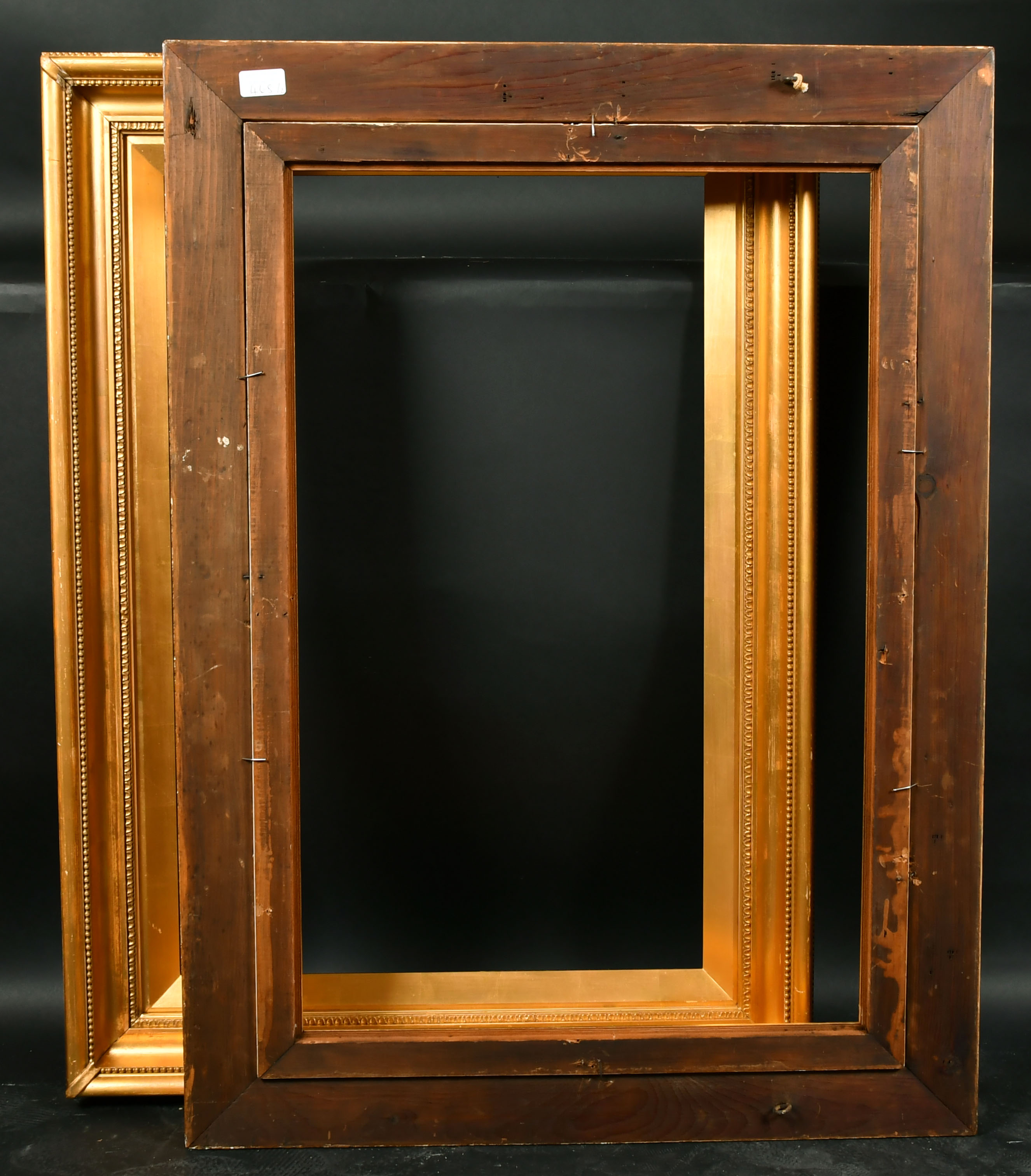 Late 19th Century English School. A Pair of Gilt Composition Frames, rebate 30" x 20" (76.2 x 50. - Image 3 of 3