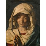 After Giovanni Battista Salvi 'Sassoferrato' (1609-1685) Italian. The Virgin in Prayer, Oil on