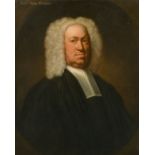 Circle of Henry Pickering (1720-1770) British. Portrait of Revd John Browne of Salperton Park (b.