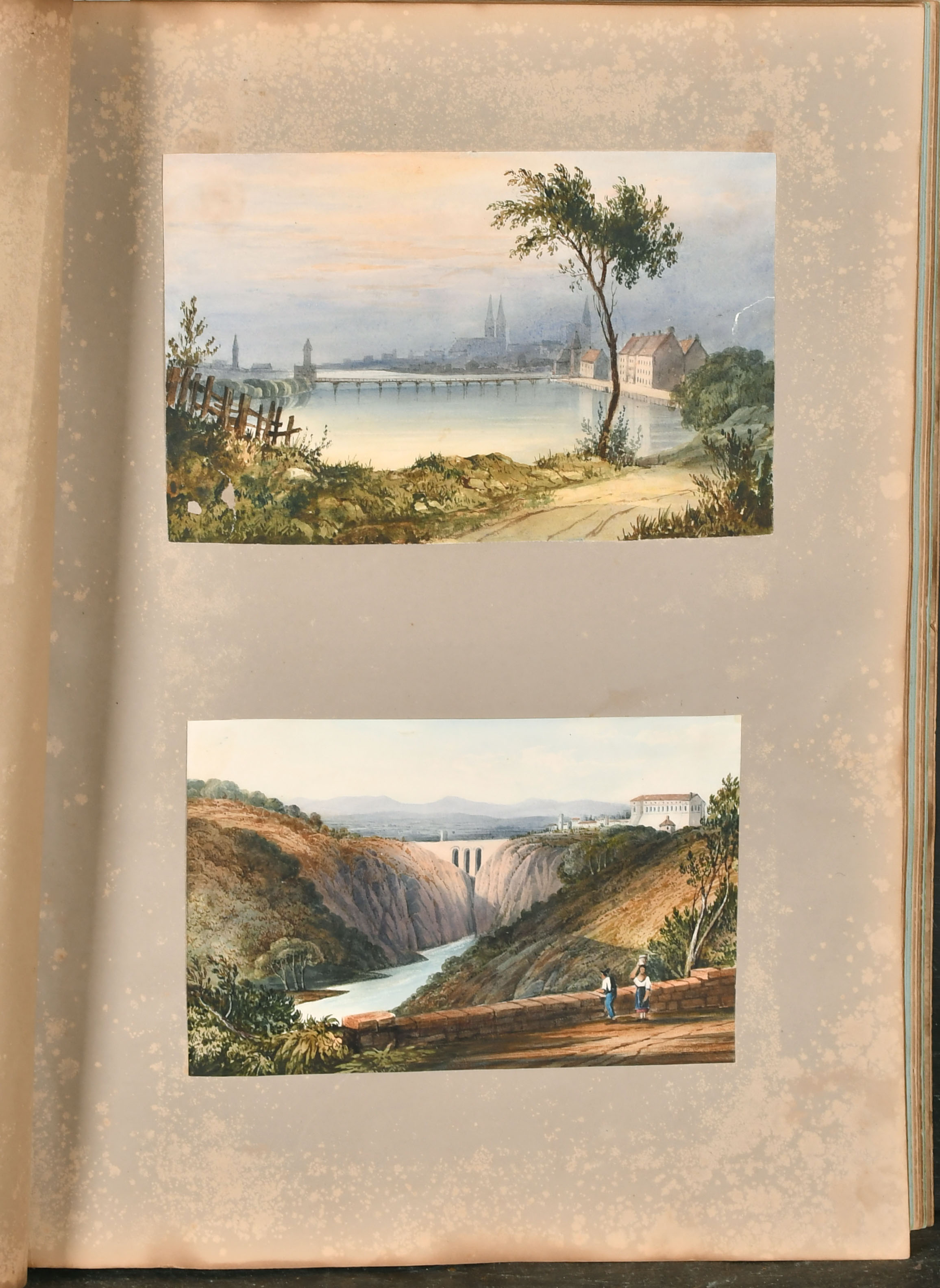 19th Century English School. An Extensive Mountainous Landscape, Watercolour, 8.75" x 12.75" (22.2 x - Image 9 of 13