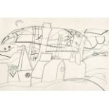 Bryan Ingham (1936-1997) British. "West Vale", Etching with roulette, Signed, Inscribed, Numbered