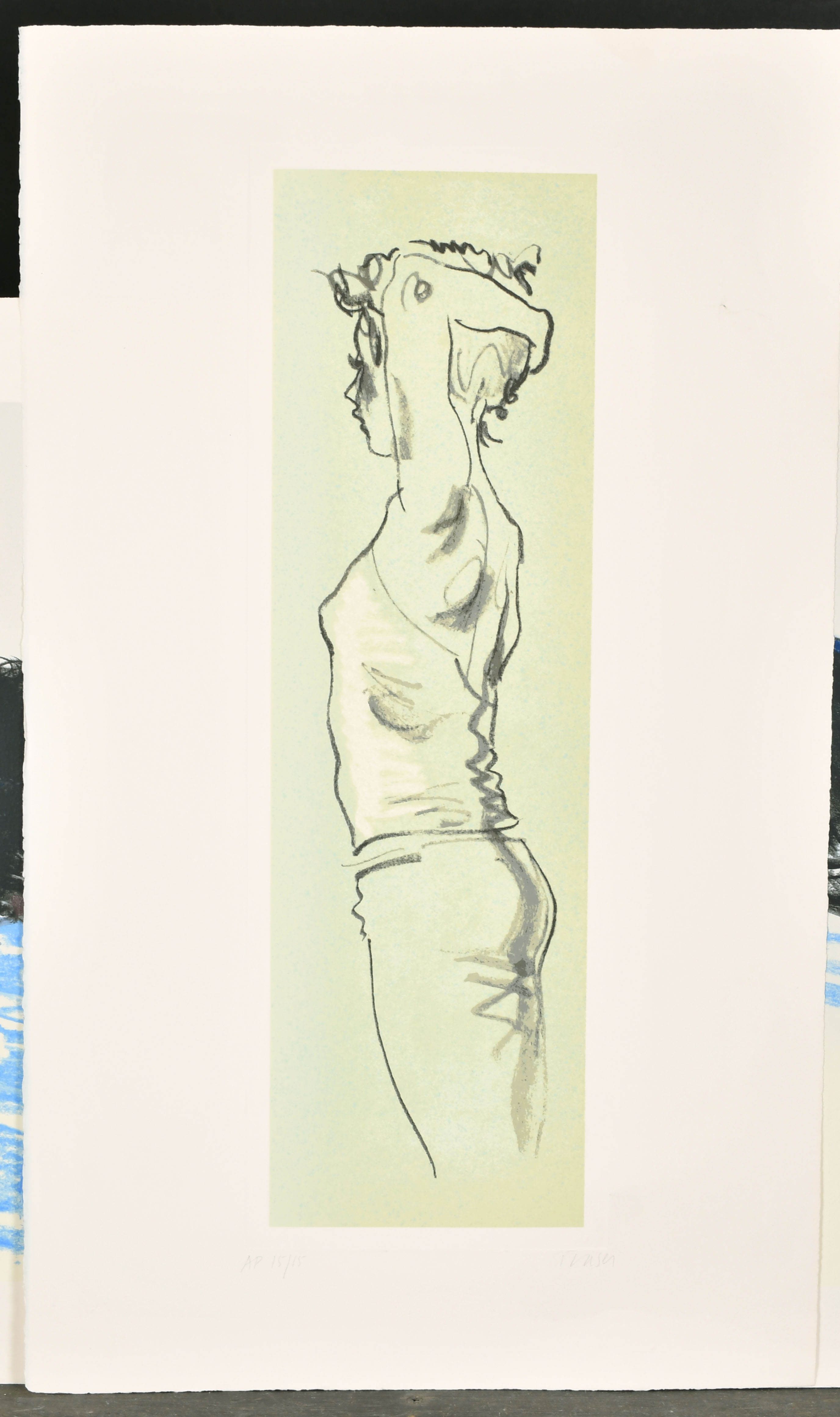 Donald Hamilton Fraser (1929-2009) British. A Ballet Dancer, Lithograph, Signed and numbered XII/XXV - Image 3 of 5