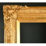 19th Century English School. A Gilt Composition Frame, with swept corners, rebate 36" x 24" (91.5