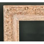 Late 18th Century French School. A Carved Giltwood Frame, rebate 25" x 19" (63.5 x 48.2cm)