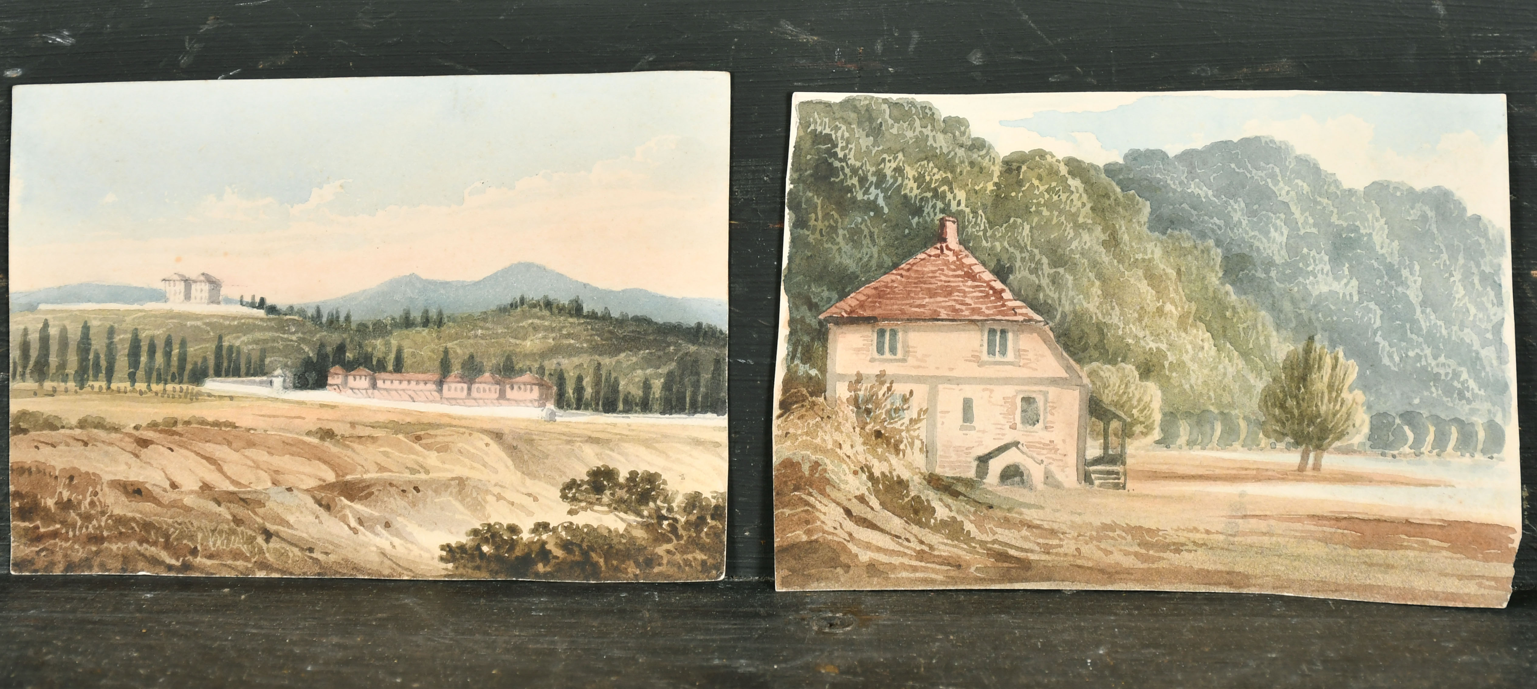 19th Century English School. An Extensive Mountainous Landscape, Watercolour, 8.75" x 12.75" (22.2 x - Image 3 of 13