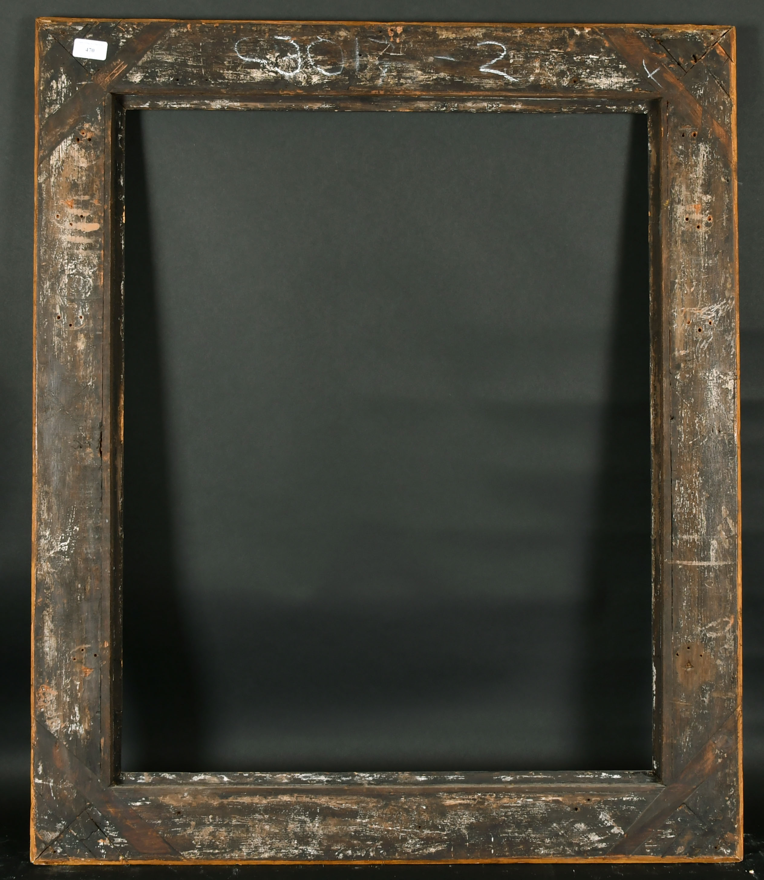 Late 18th Century English School. A Craved Giltwood Frame, with Lely panels, rebate 31" x 24.5" ( - Image 3 of 3