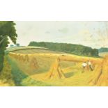 John Northcote Nash (1893-1977) British. "A Suffolk Cornfield", Print, 18" x 29.5" (45.7 x 75cm).