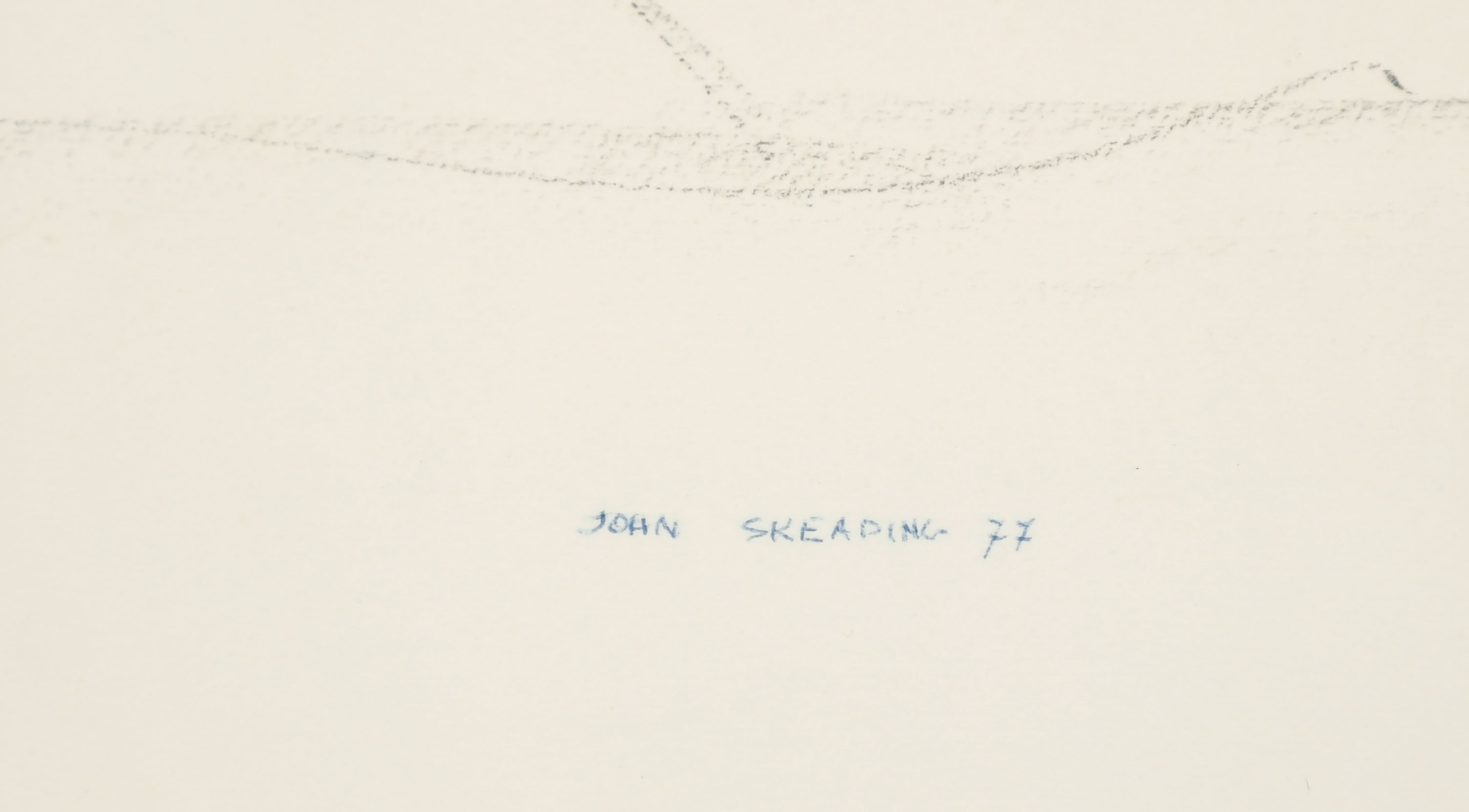 John Rattenbury Skeaping (1901-1980) British. 'The Race', Pencil, Signed and dated '77, 14.5" x - Image 3 of 5