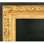 19th Century French School. A Carved Giltwood Frame, rebate 26.5" x 19" (67.3 x 48.2cm)