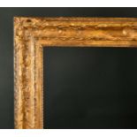 18th Century Italian School. A Carved Giltwood Frame, rebate 29" x 26" (73.7 x 66cm)