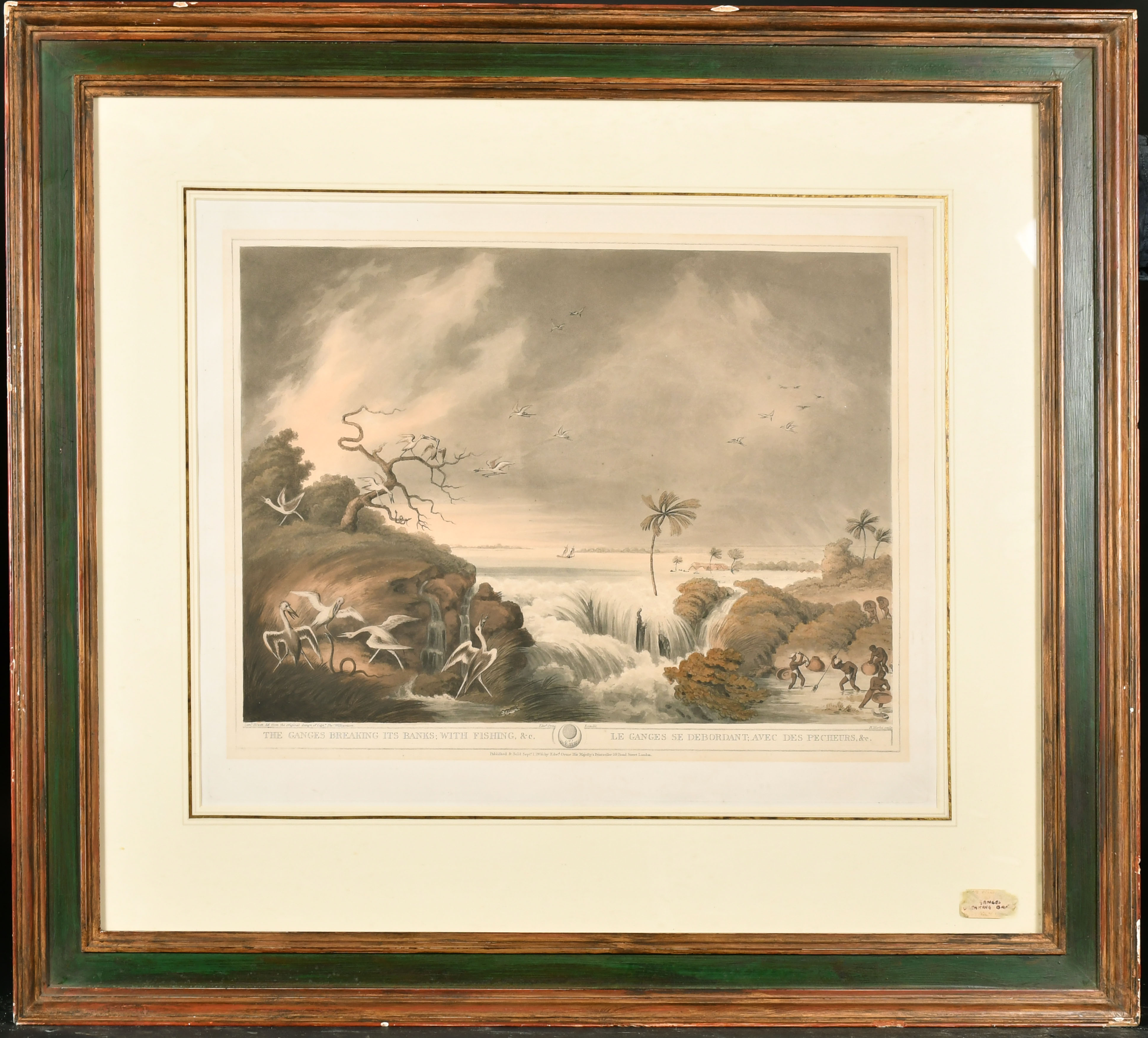 Samuel Howitt (c.1765-1822) British. "The Common Wolf Trap", Engraved by H Merke, 12" x 17" (30.5 - Image 3 of 6