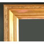 19th Century English School. A Gilt Composition Frame with inset glass, rebate 30" x 20" (76.2 x