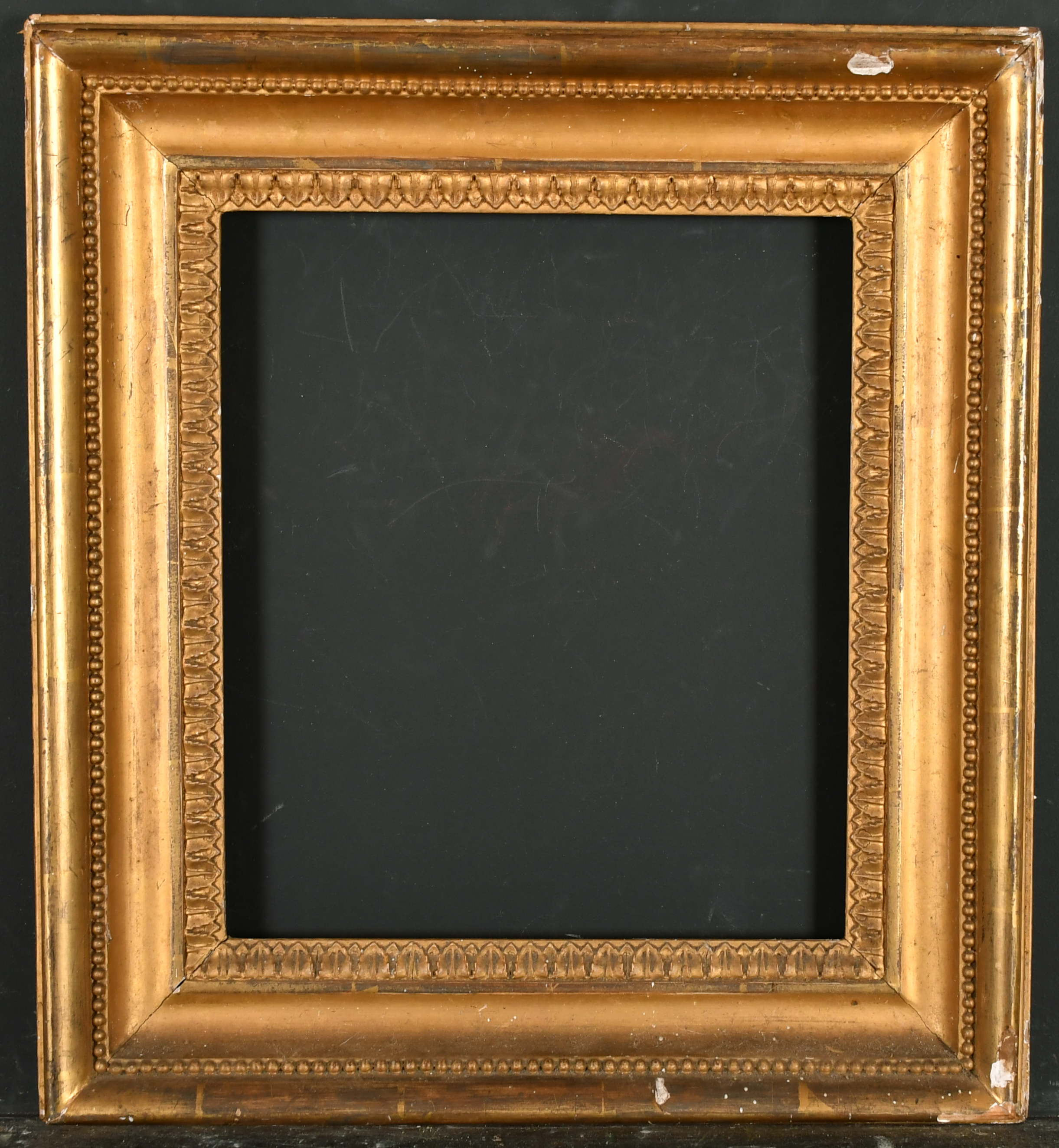 Early 19th Century English School. A Carved Giltwood Frame, rebate 12" x 10.25" (30.5 x 26cm) - Image 2 of 3