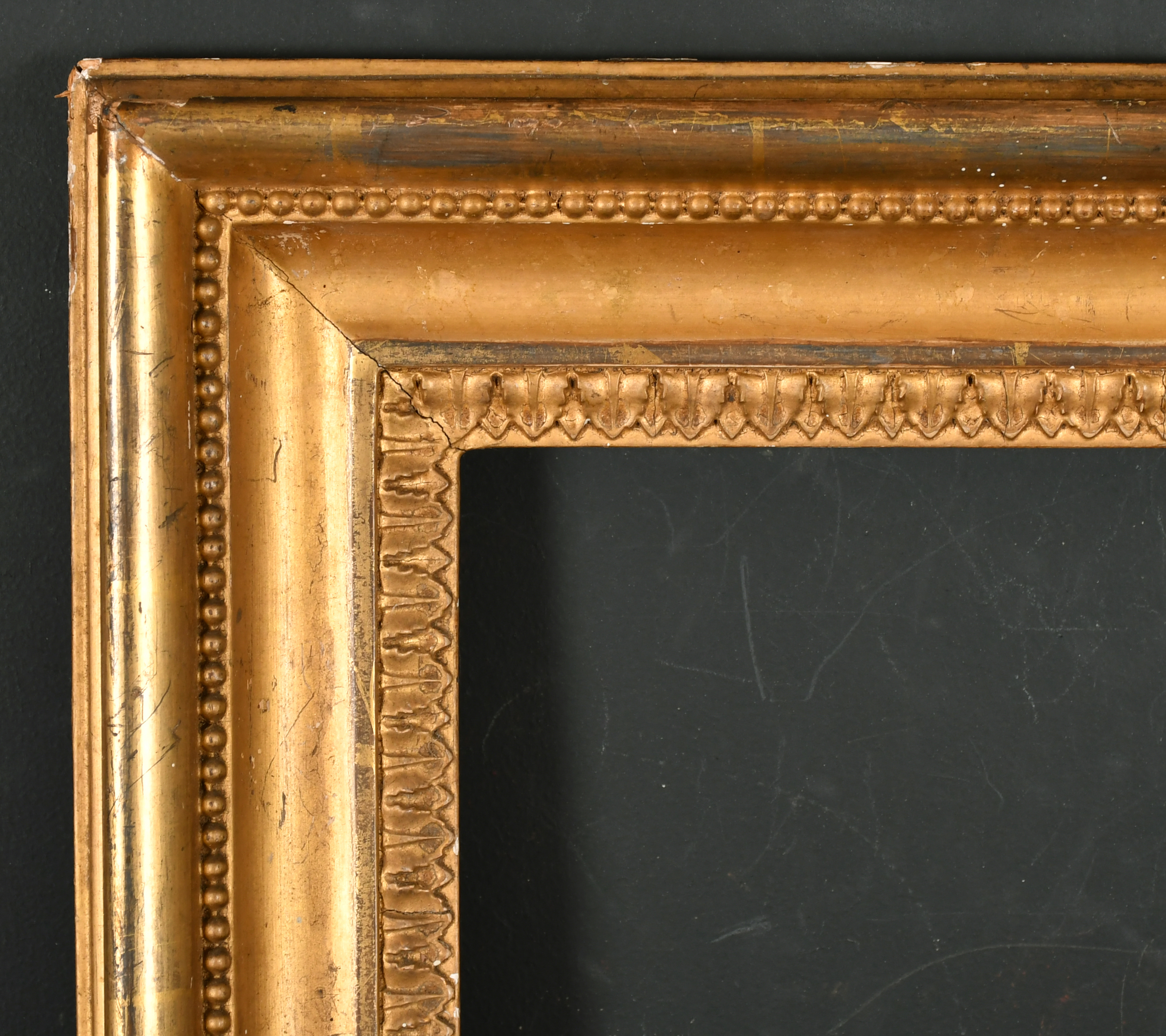 Early 19th Century English School. A Carved Giltwood Frame, rebate 12" x 10.25" (30.5 x 26cm)