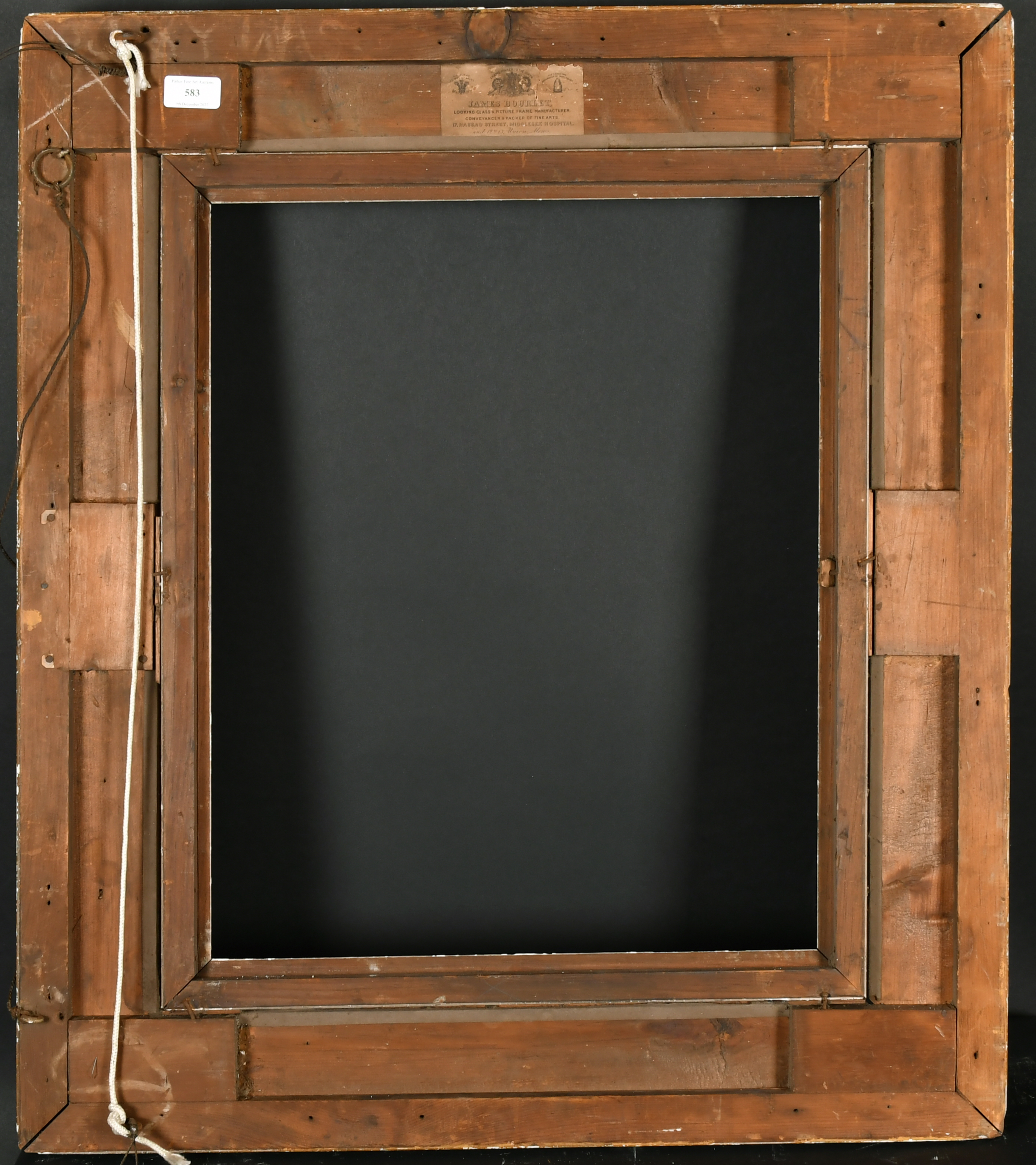 19th Century English School. A Gilt Composition Frame, rebate 21" x 17" (53.3 x 43.2cm) - Image 3 of 3