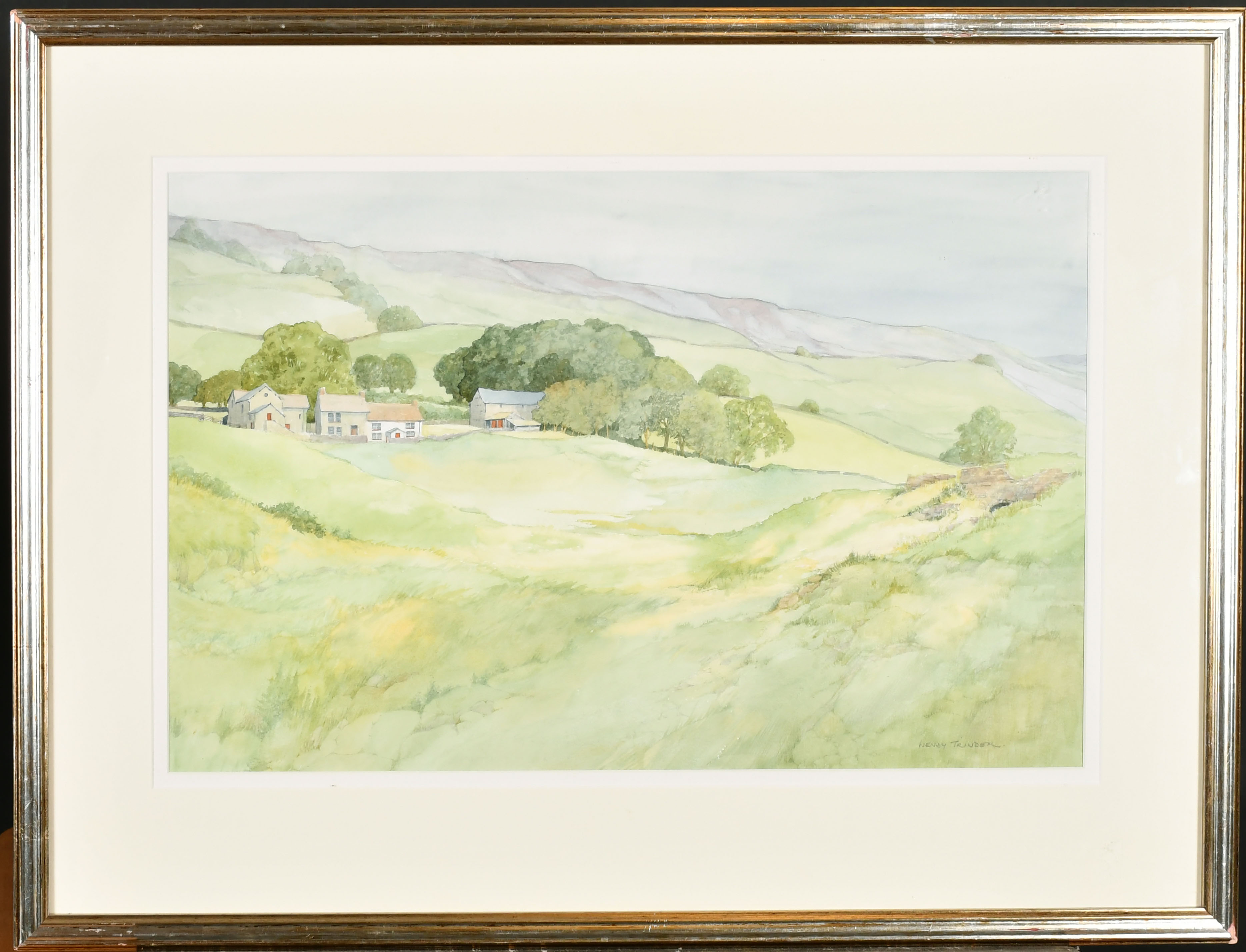 Wendy Trinder (1942-2020) British. "Cumbrian Landscape", Watercolour, Signed in pencil, and - Image 2 of 6