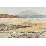 Norman Wilkinson (1878-1971) British. A Coastal Scene, Lithograph, Signed in pencil, 9.25" x 13.