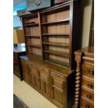 Large 1800s Book case dresser .