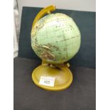 Small collectable globe bank .