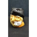 Collectable Staffordshire, Shorter & Son Ltd England ?Fisherman? Toby Jug. Height 10cm.