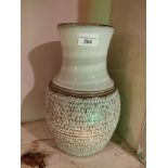 Studio pottery large vase.