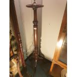 Large Victorian Torchere plant stand .