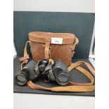 Wray of London set of binoculars with case.