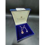 2 silver quality chain with beautiful pendant s .