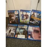 Lot of playstation 4 games..